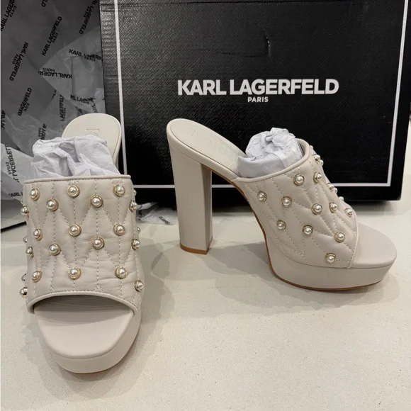 Pearl quilted heels - Picture 4 of 4